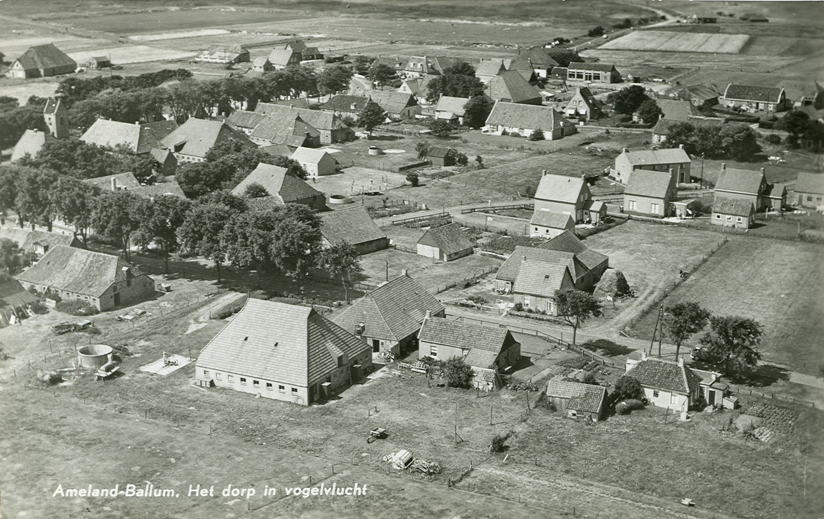 Ballum luchtfoto