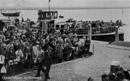 Holwerd pier Waddenzee