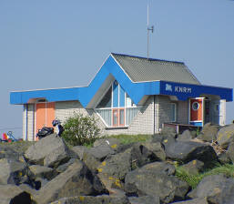 KNRM gebouw in Ballum op Ameland